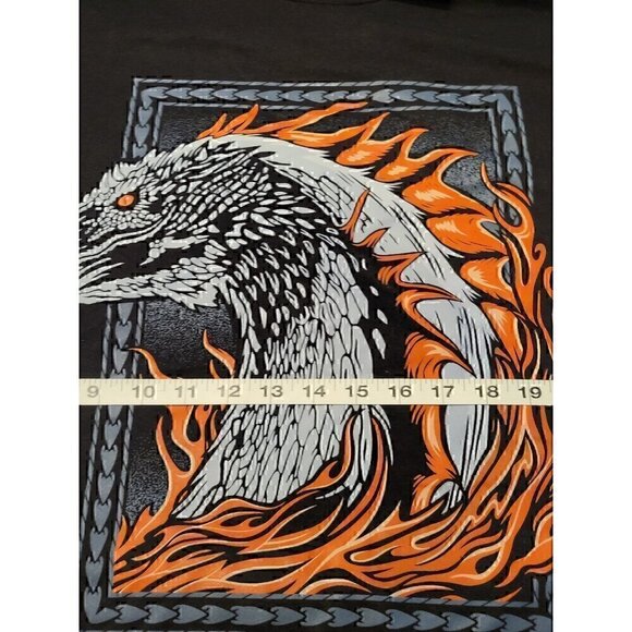 Game of Thrones: House of the Dragon Fire Dragon T-Shirt Men's Size 4XL NWT - Picture 7 of 7